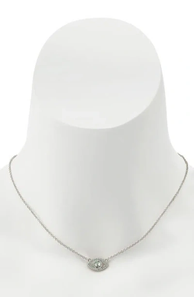 Kurt Geiger London Pavé Evil Eye Pendant Necklace