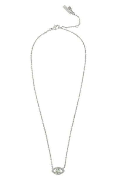 Kurt Geiger London Pavé Evil Eye Pendant Necklace