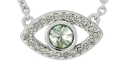 Kurt Geiger London Pavé Evil Eye Pendant Necklace