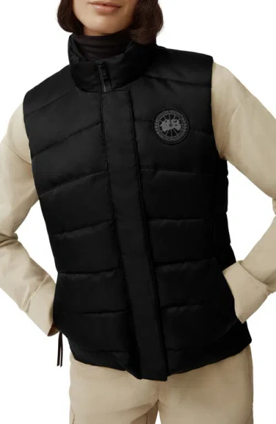 Canada Goose Freestyle Artic Tech Water-repellant Down Vest In Black