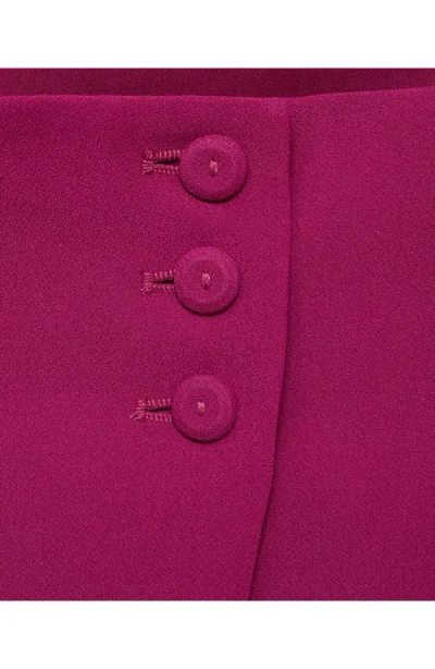 Mango Button Back Crop Camisole In Pink