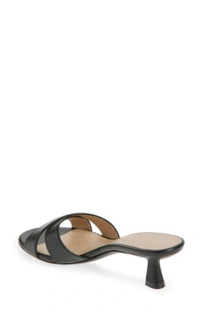 Stuart Weitzman Minimalist Slide 50 Sandal In Black