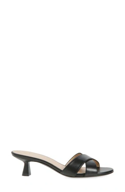 Stuart Weitzman Minimalist Slide 50 Sandal In Black