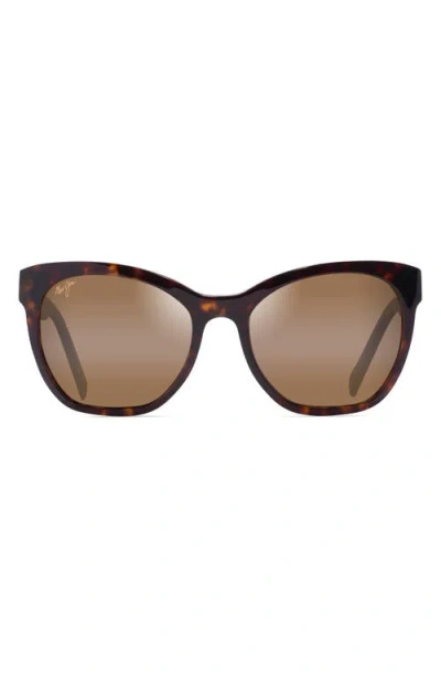 Maui Jim Alulu 56mm Polarizedplus2® Cat Eye Sunglasses