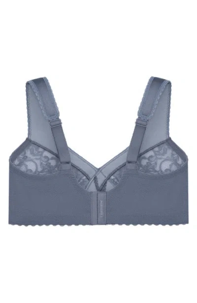 Glamorise Women's Full Figure Plus Size Magiclift Original Wirefree Support Bra 1000 In Gray