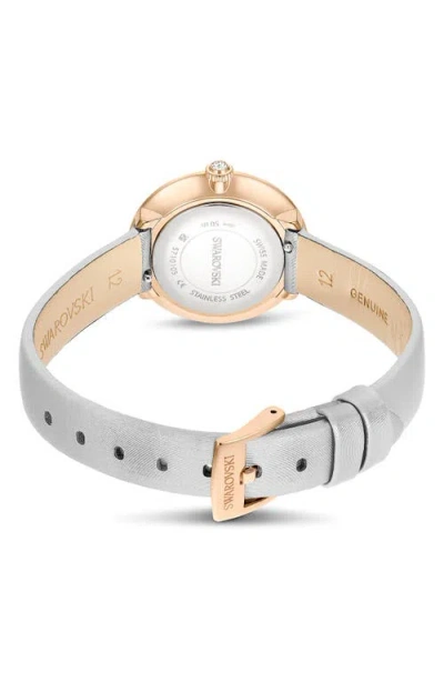 Swarovski Matrix Tennis Watch In Gray