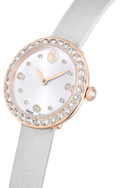Swarovski Matrix Tennis Watch In Gray