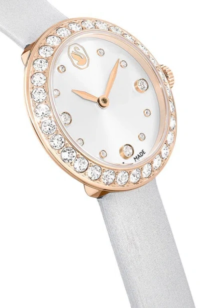 Swarovski Matrix Tennis Watch In Gray