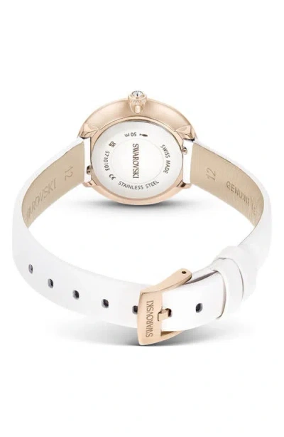 Swarovski Matrix Tennis Watch In White