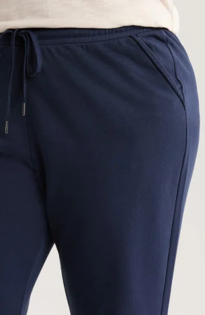 Caslonr Caslon(r) Drawstring Terry Flare Pants