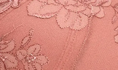 Elomi Teagan Padded Underwire Half Cup Bra In Pink