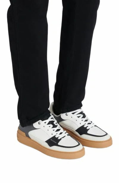 Balmain B Court Flip Low-top Sneakers In Gray
