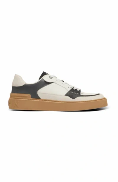 Balmain B Court Flip Low-top Sneakers In Gray