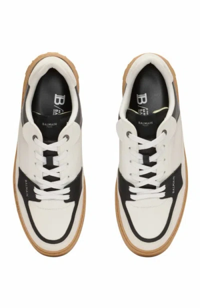 Balmain B Court Flip Low-top Sneakers In Gray