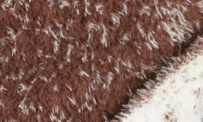 Nordstrom Reversible Eyelash Throw Blanket In Red