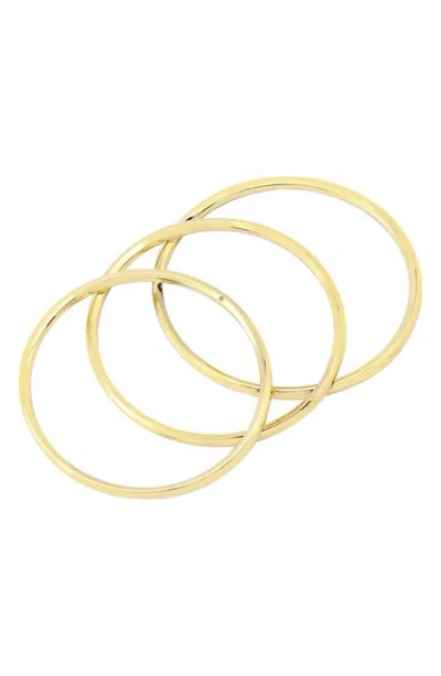 Allsaints Set Of 3 Bangle Bracelets
