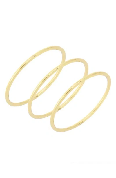Allsaints Set Of 3 Bangle Bracelets