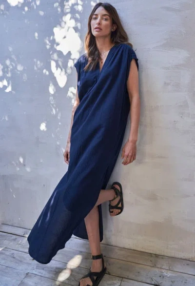 Ocean + Main Ocean+main Sleeveless Maxi Tunic