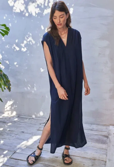 Ocean + Main Ocean+main Sleeveless Maxi Tunic