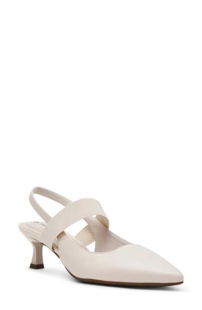 Anne Klein Women's Issia Kitten Heel Pumps In White