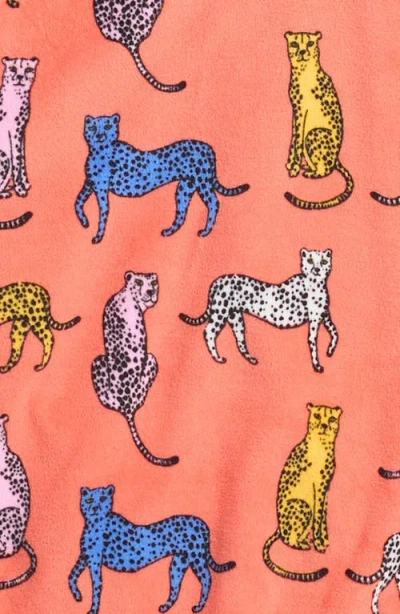 Honeydew Kids' Snuggle Up Print Lounge Sweatshirt & Joggers Set In Orange