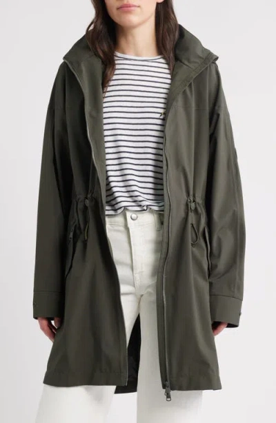 Lole Piper 2.0 Hooded Water Repellent Raincoat In Green