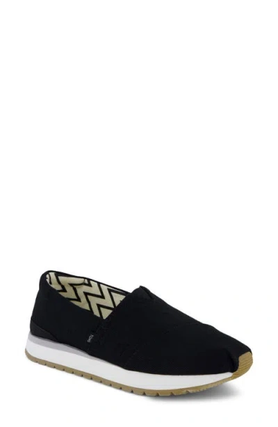 Toms Alpargata Resident Plus Slip-on Sneaker In Black
