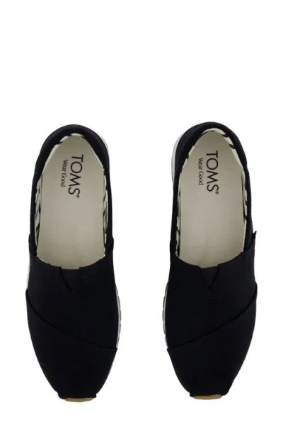 Toms Alpargata Resident Plus Slip-on Sneaker In Black