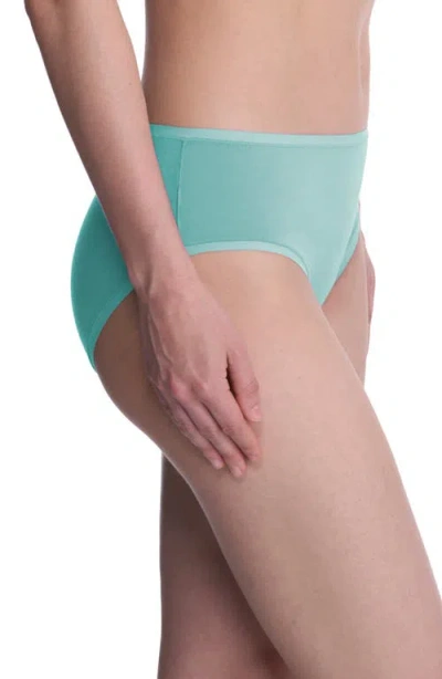 Natori Women's Bliss Bare Cotton Hipster Underwear 774346 In Green