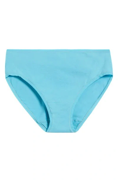 Natori Women's Bliss Bare Cotton Hipster Underwear 774346 In Green