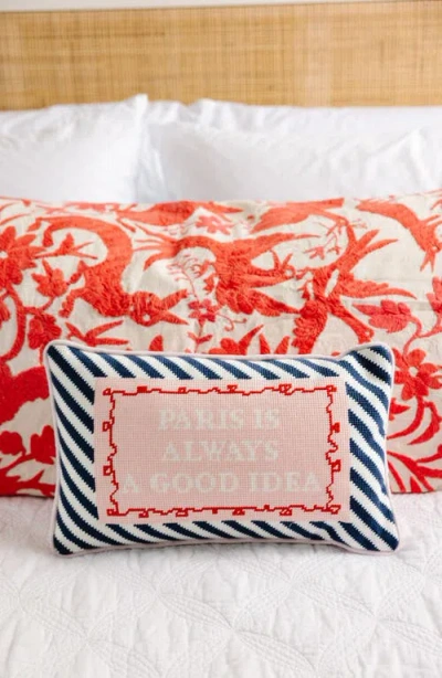 Furbish Paris Needlepoint Pillow In Multi