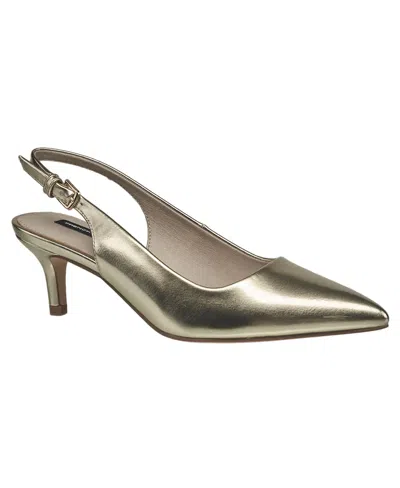 French Connection Ladies Quinn Slingback Kitten Heel