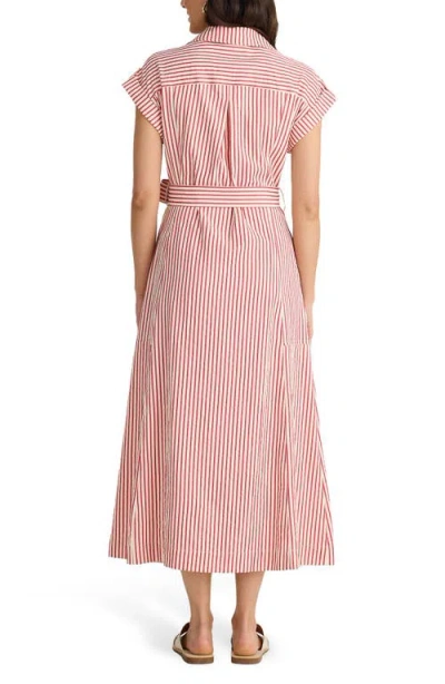 Brave + True Brave+true Portia Directional Stripe Maxi Shirtdress