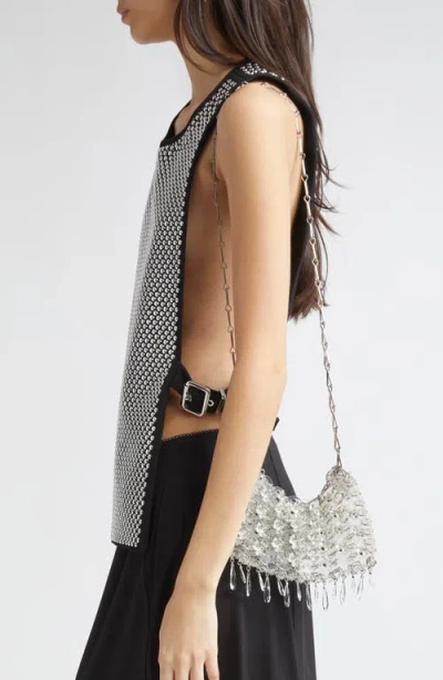 Rabanne Nano 1969 Icon Clear Shoulder Bag