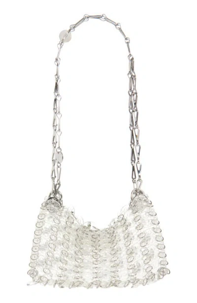 Rabanne Nano 1969 Icon Clear Shoulder Bag