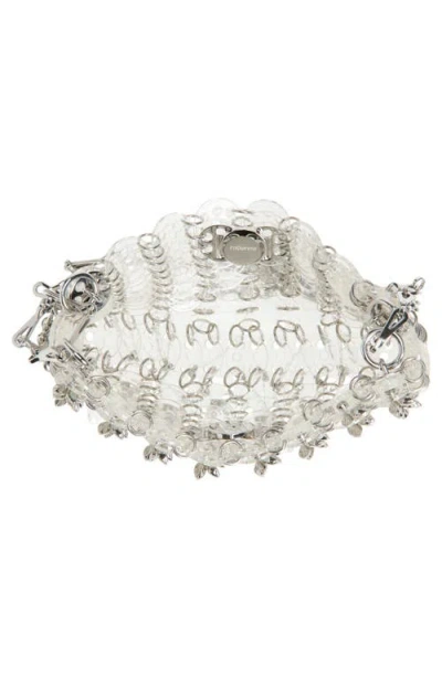 Rabanne Nano 1969 Icon Clear Shoulder Bag