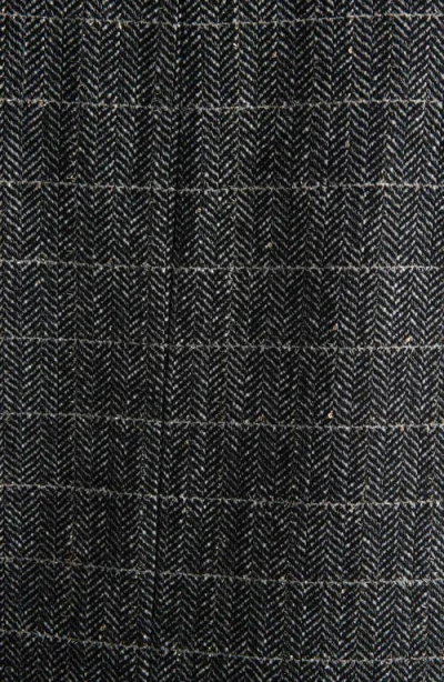 Sam Edelman Double Breasted Notch Lapel Coat In Gray