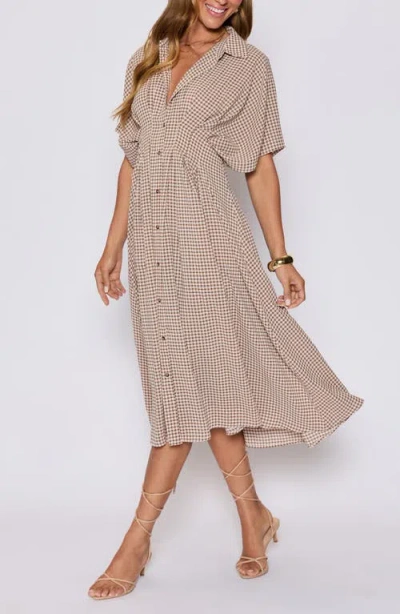 Vici Collection Jessica Gingham Shirtdress