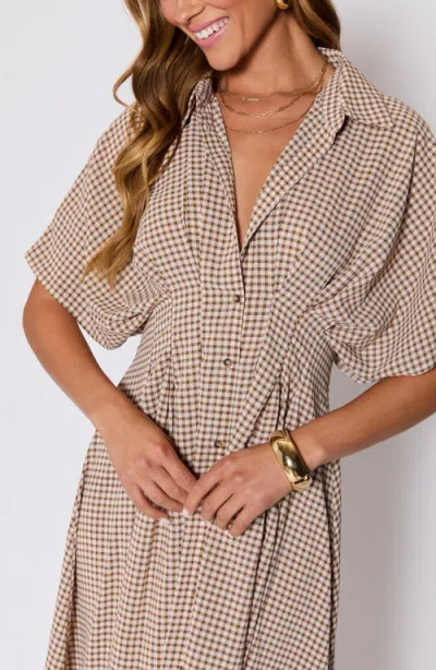 Vici Collection Jessica Gingham Shirtdress