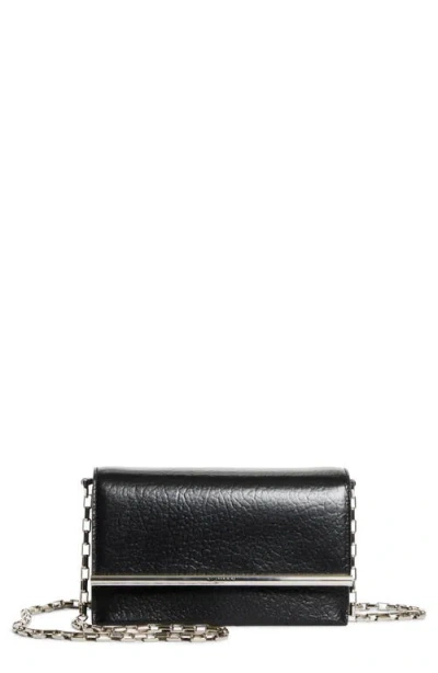 Alexander Mcqueen Mcqueen Mini T-bar Leather Clutch