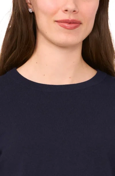 Halogenr Halogen(r) Button Cuff Crewneck Sweater
