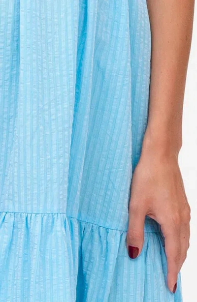 Pietro Brunelli Maternity Cotton & Linen Maternity Maxi Dress
