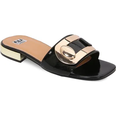 Ninety Union Hardware Metal Lock Slide With Metallic Heel
