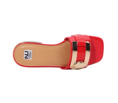 Ninety Union Hardware Metal Lock Slide With Metallic Heel