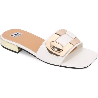 Ninety Union Hardware Metal Lock Slide With Metallic Heel