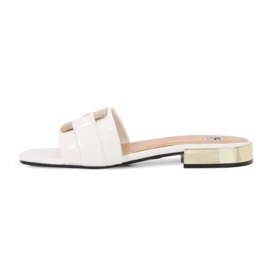 Ninety Union Hardware Metal Lock Slide With Metallic Heel