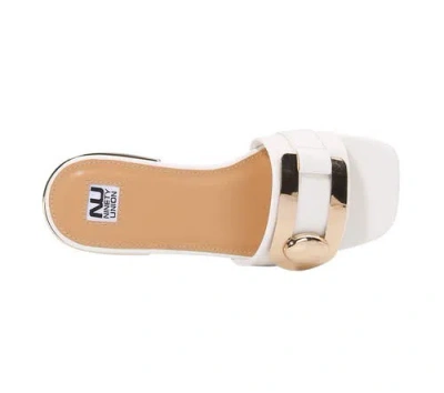 Ninety Union Hardware Metal Lock Slide With Metallic Heel