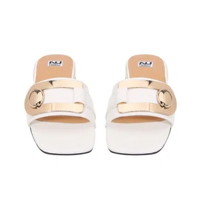 Ninety Union Hardware Metal Lock Slide With Metallic Heel