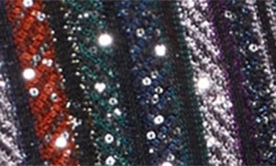 Missoni Sequin Stripe Metallic Cardigan