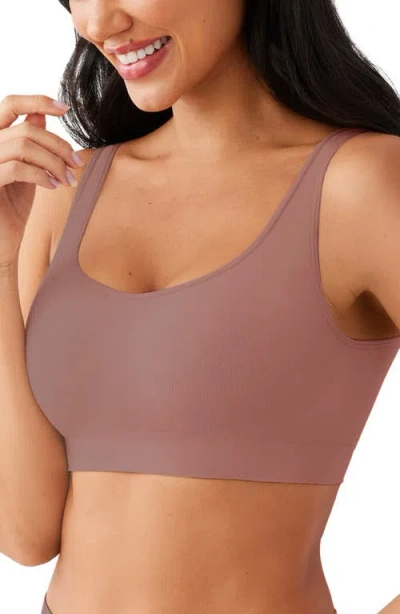 Wacoal Feeling Flexible Full Bust Bralette In Pink